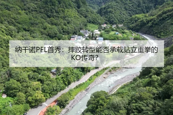 纳干诺PFL首秀：摔跤转型能否承载站立重拳的KO传奇？